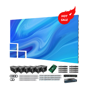 Panneau mural vidéo LED de scène à épissure transparente, facile à installer, imperméable, couleur pleine, taille personnalisée, intérieur/extérieur - Product Image 1