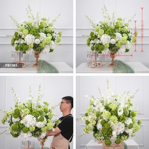 Wholesale Luxury <b>Artificial</b> 70 cm Green <b>Flower</b> Ball Table Centerpieces for Wedding Arrangements Decor - Product Image 3