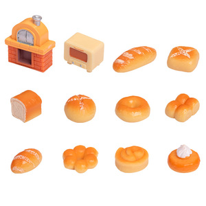 Juego de comida en miniatura Dp para panadería, accesorios de resina para casa de muñecas, decoraciones para sala de juegos infantiles - Product Image 5