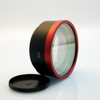Lentille de numérisation F-Theta 1064nm SL-1064-280-420Q-V2 à succès avec angle de numérisation de 27,1° et champ de 280 mm x 280 mm pour l'impression 3D de métaux