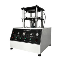 Presse à chaud pour le moulage de matériaux plastiques et caoutchouc, préparation d'échantillons en laboratoire de métallurgie des poudres