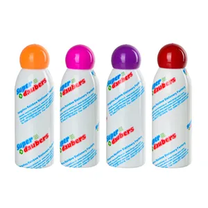 Superdots 88ml büyük kapasiteli yıkanabilir nokta işaretleyici boş plastik şişeler Dab kalem konteyner grafiti işaretleyici çocuklar çizim araçları