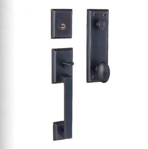 Best-seller américain cuivre intérieur chambre porte en bois split serrure simple étude calme serrure de porte en gros - Product Image 5