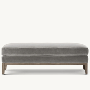 Bangku Modern elegan minimalis gaya furnitur rumah nyaman dan lembut dan kursi sofa kain - Product Image 3