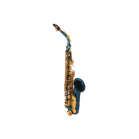 Eb Key Alto Saxophone with Brass Head Material