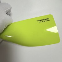 Film de protection de peinture (PPF) de luxe en TPU vert acide 7,5 mil, vinyle PVC 1,52*15M, accessoires de voiture, enveloppement durable et aux couleurs vives