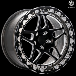 Jantes forgées DW Racing 17 18 19 20 pouces 5x120 5x127 5x139.7 5 branches avec Beadlock véritable pour Audi RS 3 4 Avant 5 Coupé 6 Avant - Product Image 1