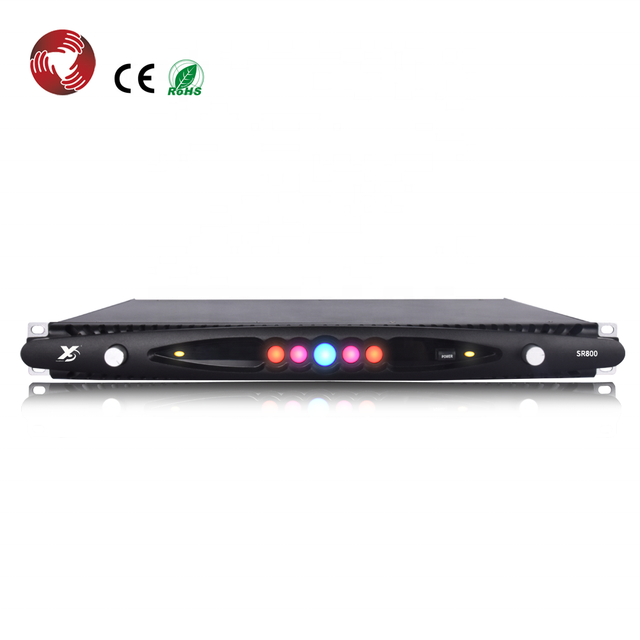 800W*2 Class D Professional 1U-size Audio Digital Power Amplifier SR800 Amplificador Subwoofer Bass Pro Amplifier