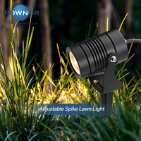 Lámpara LED de Jardín con Estaca, Resistente al Agua, 12V 110V 220V, Foco LED para Exteriores IP65, 5w