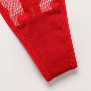 ODM/OEM Transparente De Encaje Para Mujer da donna in pizzo Ultra-sottile <span class=keywords><strong>reggiseno</strong></span> morbido <span class=keywords><strong>trasparente</strong></span> e set brevi Lingerie - Product Image 6