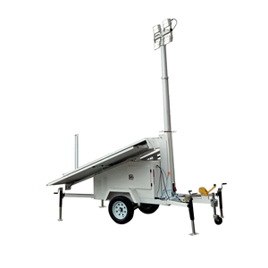 Tour photovoltaïque mobile à énergie solaire, remorque de stockage d'énergie solaire avec éclairage LED et alimentation électrique Anj6130 Mobile - Product Image 2