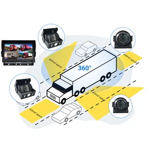 1080P Touch Vehicle HD สำหรับกระจกหลังจอ LCD รถยนต์