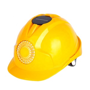 Ventilateur solaire rechargeable, sécurité pour la construction - Product Image 1
