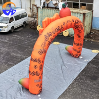 Arche gonflable géante personnalisée en forme de mangue pour publicité extérieure en centre commercial, accessoires décoratifs gonflables avec souffleur