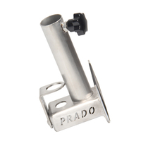 Nouveau support d'antenne de drapeau portable en acier inoxydable de haute qualité pour voiture PRADO, intégré au tout-en-un pour attelage de remorque et camping-car