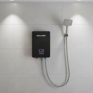 Chauffe-eau électrique intelligent à écran tactile mini, chauffage rapide, douche instantanée pour la maison et l'hôtel, fonctionnement en anglais, prise EU - Product Image 6