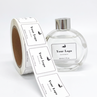 Étiquettes autocollantes personnalisées pour emballages cosmétiques, résistantes à l'eau et à l'huile, avec votre logo, rouleau d'étiquettes de luxe pour flacons de soins de la peau