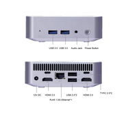 Mini PC Compact TOPC Intel Core i5-8250U Quad Core, RAM DDR3, Stockage SSD Extensible, Windows 11 Pro, Idéal pour le Bureau, la Maison et les Étudiants