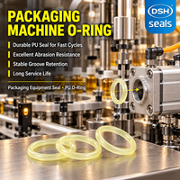 Peralatan Otomasi PU O Ring Seal Poliuretan Tahan Aus untuk Silinder Pneumatik, Katup, dan Aktuator