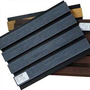 Panneaux muraux extérieurs WPC minimalistes, finition unie, revêtement extérieur pour les murs extérieurs des galeries d'art modernes - Product Image 3