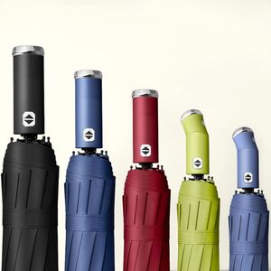 Parapluie LED entièrement automatique à double nervures 10K avec éclairage rotatif, Sombrillas, Parapluie portable compact - Product Image 5