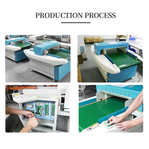 Détecteur de métaux industriel à double tête de type convoyeur pour textiles, vêtements, couettes, couvertures, tapis - Product Image 4