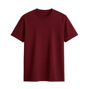 T-shirt uni à col rond pour garçons, couleur inaltérable après plusieurs lavages, vitalité durable pour les jeux et les tenues décontractées - Product Image 1