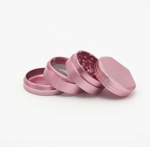 Cannacoast Premium 4-Layer Flat Round Dry <b>Herb</b> <b>Grinder</b> Luxury Zinc Alloy for Accessory - Product Image 4