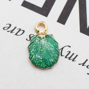 Venta al por mayor Concha estrella de mar Concha aleación colgantes encantos para DIY hecho a mano pulsera pendientes collares fabricación de joyas - Product Image 6