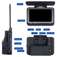 Caméra d'inspection de tuyaux 1080P 17 mm, caméra d'égout avec tige de poussée de 5 mm, caméra d'inspection portable pour canalisations et égouts 16 Go