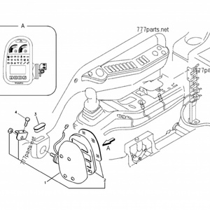 Monitor de Pantalla EC210B EC290B para Excavadora, Repuestos VOE 14636301 14390065 14390065P03, Cubierta del Panel de Instrumentos para Volvo - Product Image 4