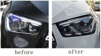 Mise à niveau vers un phare à LED matriciel W167 avec branchement dynamique Plug and Play pour Mercedes Benz Gle W167 Phare avant 2020-2024