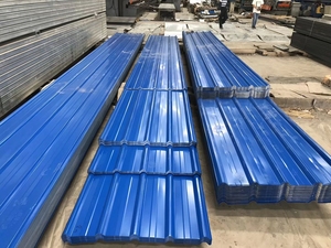 Bestseller 4x8 verzinktes Wellblech Preis Zink Farbe Dach blech Stahldach Stahlblech Lieferant - Product Image 3