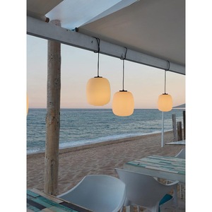 Luminaire suspendu d'extérieur en aluminium, lustre suspendu G-1923, décoration pour patio, salle à manger, piscine, fête - Product Image 1