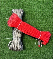Câble de treuil en Dyneema marin, ligne de sécurité, manchon de protection pour le remorquage de camions, 0,12 x 25 m, accessoires de quincaillerie pour bateaux, yachts