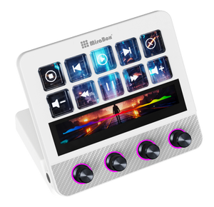N4Pro Shream Deck Plus Programmable LCD Keyboard With USB <b>Hub</b> RGB Lighting Factory Supply for Distributors Ready Stock No Invent - Product Image 1