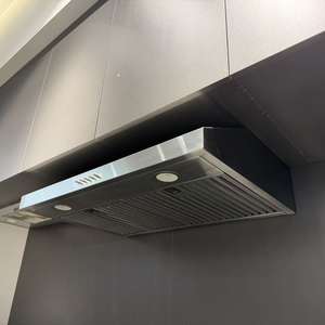 Hotte aspirante encastrable de 30 pouces, 1000 m³/h, en acier inoxydable, avec deux éclairages LED et filtre à déflecteurs - Product Image 2