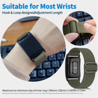 Bracelet de montre en nylon de luxe HMJ pour Whoop Band 5.0 4.0 – Vente en gros Chine