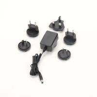 Adaptateur secteur certifié UL CE 5V 2A 10W avec prises interchangeables, efficacité de niveau VI pour l'électronique grand public