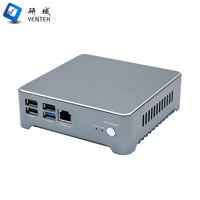 Mini computadora Intel Nuc J1900 DDR3 SSD Dual Lan HD VGA WIFI Win 10 Linux Home Office Business Mini Pc sin ventilador