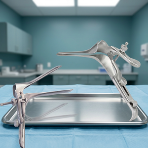 Spéculum vaginal Cusco en acier inoxydable, instrument chirurgical gynécologique manuel, certifié CE, classe I, certifié ISO13485, 1 an - Product Image 6