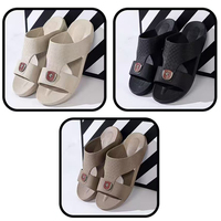 Chaussons pour hommes antidérapants et résistants à l'usure, style simple, nouvelle conception, décontractés, pour l'extérieur, la plage, à bout ouvert, pour l'été – Grande Vente