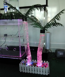 Coffee shop decorazione vegetale illuminazione a led acqua bolla luce del tubo albero coffee shop mobili - Product Image 6