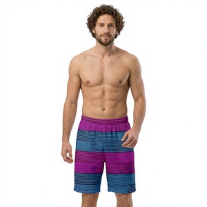 Shorts de sport 2 en 1 décontractés, extensibles dans 4 directions, pour la gym, la natation, la course à pied, la plage, pour hommes, short de basket-ball en mesh de haute qualité - Product Image 1