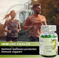 Vitaliteitsverhogende Tenghuang Fruit Complex Vitamine Vitaliteits Suiker-vrije Cartoon-vormige Gummies 60 Stuks Per Fles