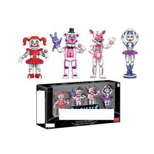 Figurines d'action HY 2026, 5 pièces/pack, modèle de jouet Fnaf, Five Nights at <span class=keywords><strong>Freddy</strong></span> - Product Image 3