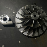 Roues de turbines pétrolières et gazières offshore usinées CNC, brochées, protection contre la corrosion de qualité sous-marine, tolérance haute pression, acier inoxydable