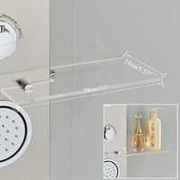 Promotion Colonne de Douche Murale Cascade en Acier Inoxydable avec Panneaux de Douche LED pour Salle de Bain