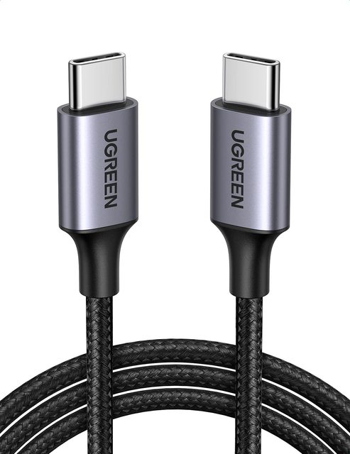 Original Hot Sale Ugreen Us261 Usb 2.0 Type C to Usb Type C Data Cable (Usb 2.0) 3a