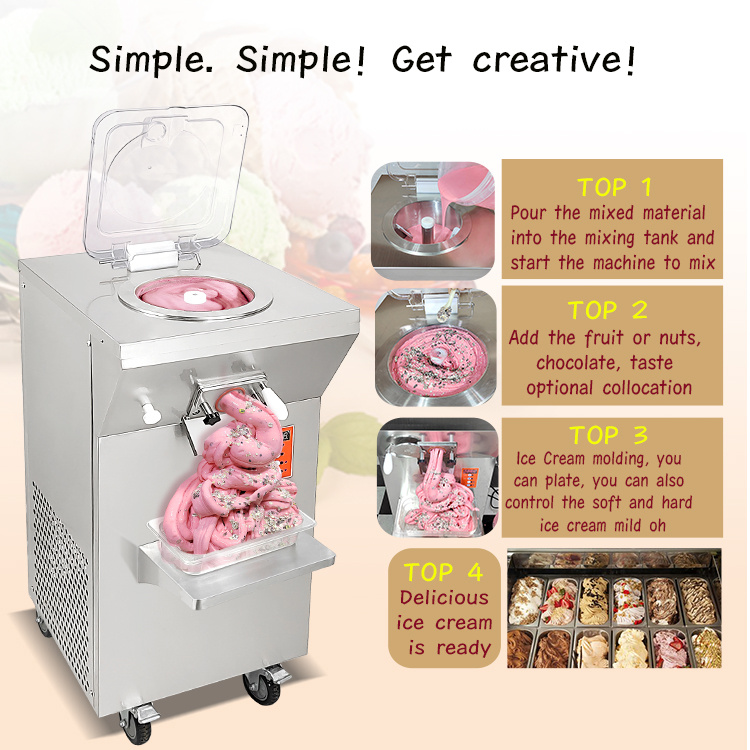 automatic ice cream machine price